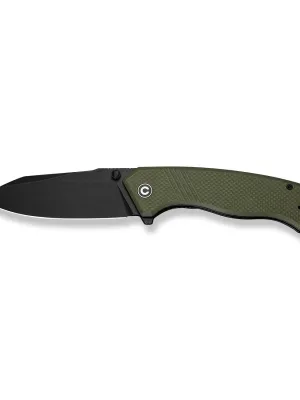 Nóż CIVIVI Placoid 14C28N G10 Green Black Blade