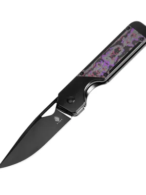 Nóż Kizer Militaw Titanium+Fat Carbon S45VN