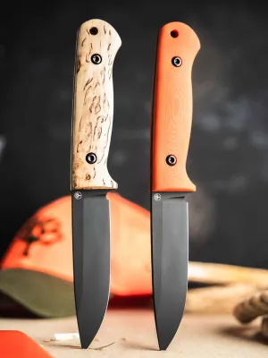 Nóż Böker DBK Bushfriend 2000 Curly Birch 80CrV2