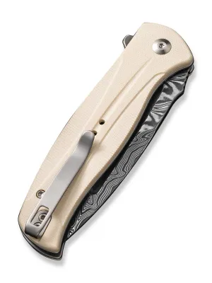 Nóż CIVIVI Incindie Damascus G10 Ivory