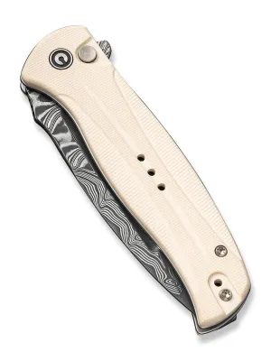 Nóż CIVIVI Incindie Damascus G10 Ivory