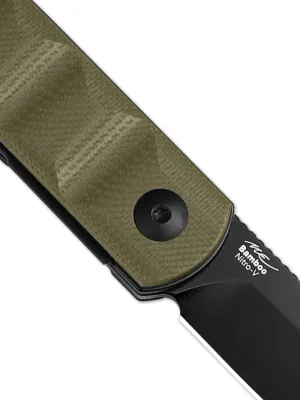 Nóż Kizer Bamboo G10 OD Green Nitro-V