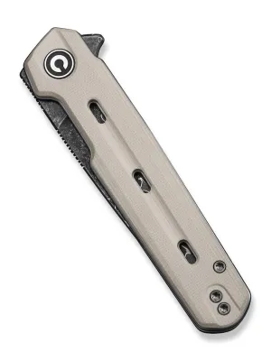 Nóż CIVIVI Navo Damascus Ivory G10 by Ostap Hel
