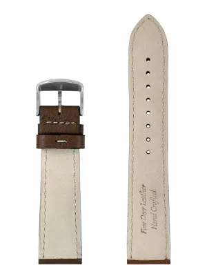 Pasek skórzany Zeppelin jasnobrązowy, 22 mm