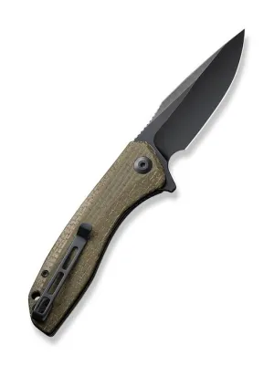 Nóż CIVIVI Baklash 9Cr18MoV Green Micarta Coarse