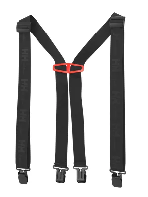 Szelki Helly Hansen Logo Suspenders Black