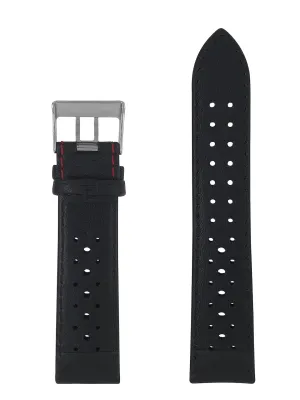Pasek skórzany Zeppelin czarny 22 mm