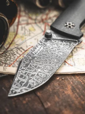 Nóż Böker Solingen Tiger-Damascus