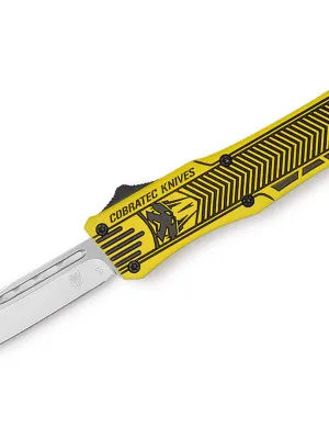 Nóż Cobratec Med. Yellow Gra. Bl. D.N.S.