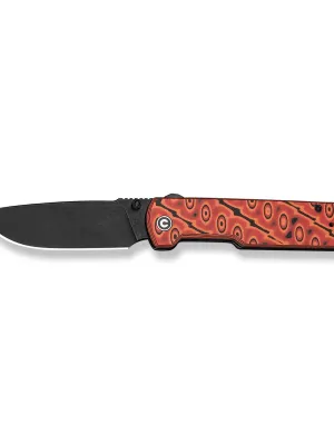 Nóż CIVIVI Zygon Nitro-V Orange&Blk Vortex Micarta