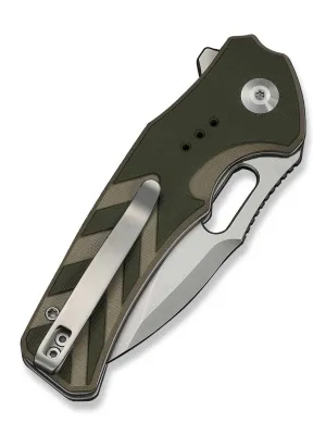 Nóż CIVIVI Vexron G10 Milled Green & Tan 14C28N