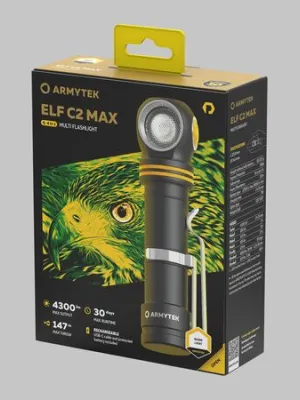 Latarka Armytek Elf C2 MAX USB-C Warm PCB 4300lm