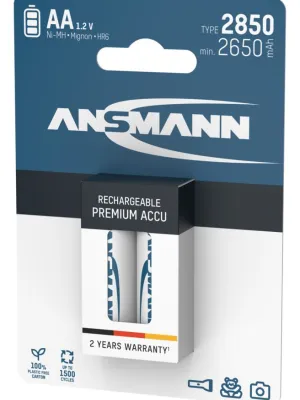Akumulator Ansmann NiMH AA/HR6 typ 2850, 2 szt