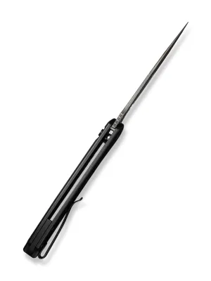 Nóż CIVIVI Button Lock Praxis Alu Black Damast