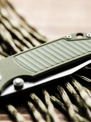 Nóż Böker Solingen Sherman EDC II G10 ODGreen MCut