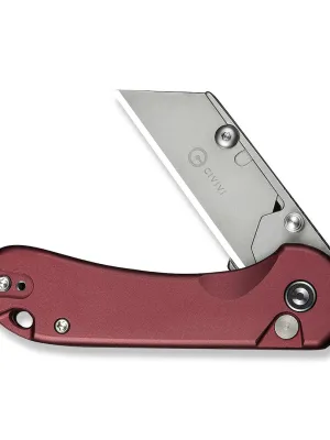 Nóż CIVIVI Elementum Utility Alu Burgund C23039B-5