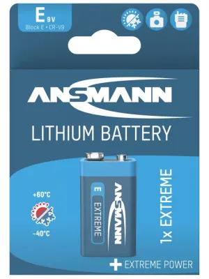 Bateria litowa Ansmann E / 1604LC / PP3 9V