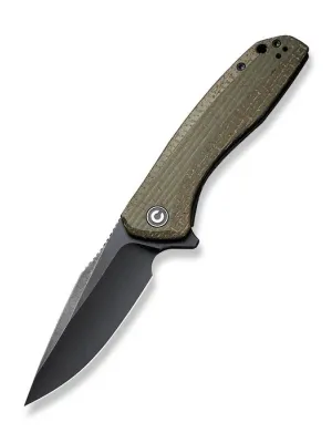 Nóż CIVIVI Baklash 9Cr18MoV Green Micarta Coarse