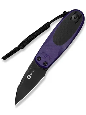 Nóż Civivi Purr Nitro-V Purple & Black G10