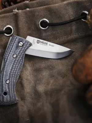Nóż Helle Berget Denim Micarta 12C27