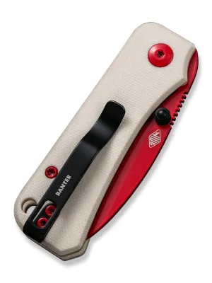 Nóż CIVIVI Baby Banter Ivory G10 Red C19068S-7