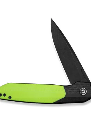 Nóż CIVIVI Brr15 Light Nitro-V B&Neon Green G10