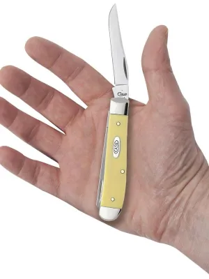 Scyzoryk Case Mini Trapper SS Yellow