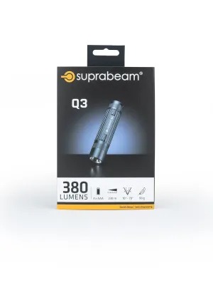 Latarka Suprabeam Q3 380lm, 3x AAA