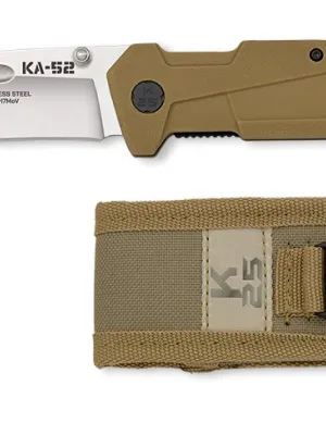 Nóż Taktyczny K25 KA-52 18870 Rubber Coyote