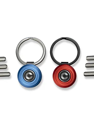 CIVIVI Key Coin Red & Blue Aluminium Set C23056-3