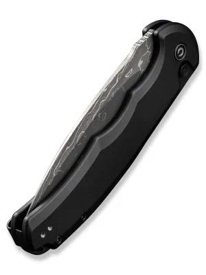 Nóż CIVIVI Button Lock Praxis Alu Black Damast