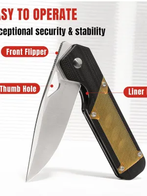 Nóż Kizer Militaw G10+PEI 154CM