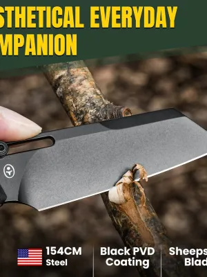 Nóż Kizer Task G10 Black 154CM