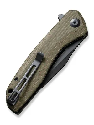 Nóż CIVIVI Baklash 9Cr18MoV Green Micarta Coarse