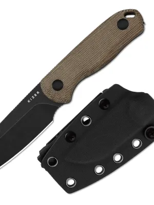 Nóż Kizer Drop Bear Fix Norplex UltreX Micarta AEB