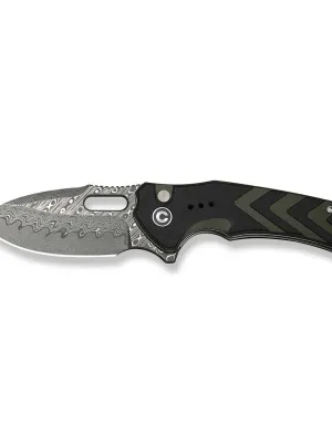 Nóż CIVIVI Vexron Damast G10 Milled Black & Green