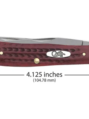 Scyzoryk Case Pocket Worn Trapper SS Old Red