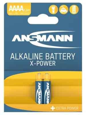 Baterie alkaliczne Ansmann X-Power AAAA /LR8 2 szt