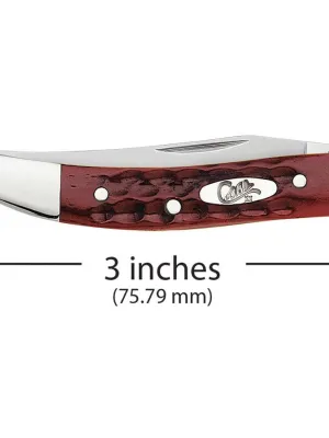 Nóż Case Pocket Worn Small Texas Red