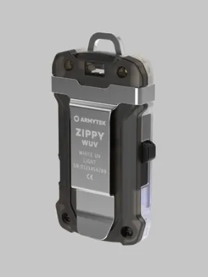 Latarka Armytek Zippy WUV USB-C Grey 140 lm 3w1
