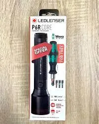 Latarka Ledlenser P6R core + zestaw WERA 900lm