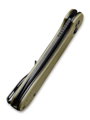 Nóż CIVIVI Button Lock Elementum Olive Micara