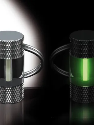 Breloczek Böker Plus Mini Glow H3 zielony