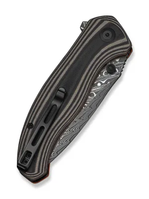Nóż CIVIVI Vyrent Damast Black T&O G10