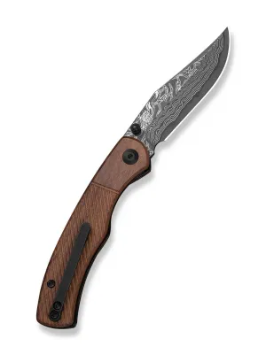 Nóż Civivi Clingman Damascus Guibourtia Wood
