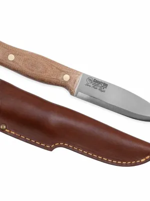 Nóż Casström Lars Fält Canvas Micarta A8 Leather