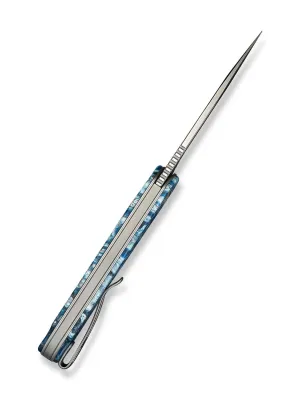 Nóż Civivi Elementum Slip Joint 14C28N Blue Resin