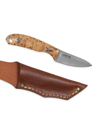 Nóż Casström Safari Mini Hunter Stab. Curly Birch