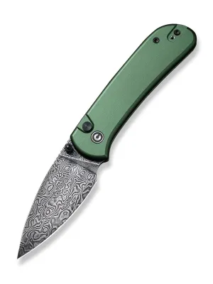 Nóż CIVIVI Qubit Damast Aluminum Green C22030E-DS1