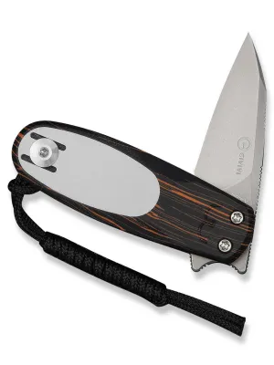 Nóż Civivi Purr Nitro-V Orange Black & White G10